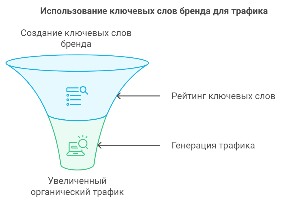 Придумайте Ваши собственные ключевые слова!

Я поясню. Если Вы ищите в Google название Вашего бренда, то очевидно, будете на первом месте в поисковой выдаче. Название Вашего бренда — это и есть новое ключевое слово. Такие ключевые слова автоматически ранжируются первыми в поиске. Но останавливаться на этом не стоит!

Вы можете создать больше естественного трафика, если будете использовать Ваш бренд в качестве техники и стратегии. Вы, наверняка, слышали о The Skyscraper Technique или 3х-ступенчатой стратегии получения органического трафика на ваш сайт.

Так как я сделал брендом свою собственную стратегию — “The Skyscraper Technique” — каждый день у меня есть дополнительный поток посетителей с моего сайта. Согласно Google Webmaster Tools, ключевое слово “The Skyscraper Technique” получает 1103 запроса в поиске каждый месяц. И поскольку я занимаю первое, второе и третье место в рейтинге Google по данному поисковому запросу, то получаю львиную долю 1103 кликов.

Всякий раз, когда Вы разрабатываете уникальные стратегии, тактики и техники, убедитесь, что Вы присвоили им фирменное запатентованное имя.