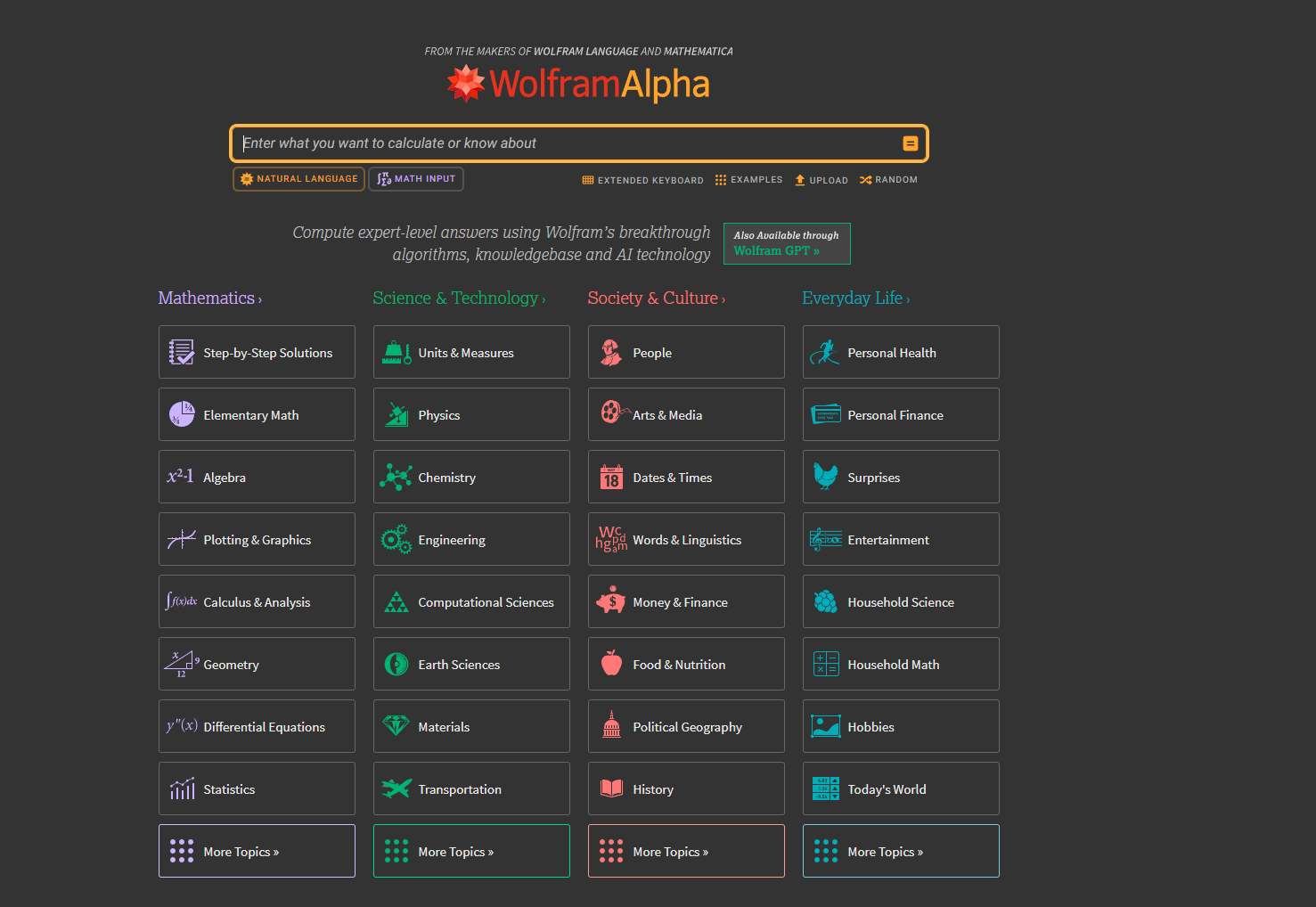 wolfram alpha