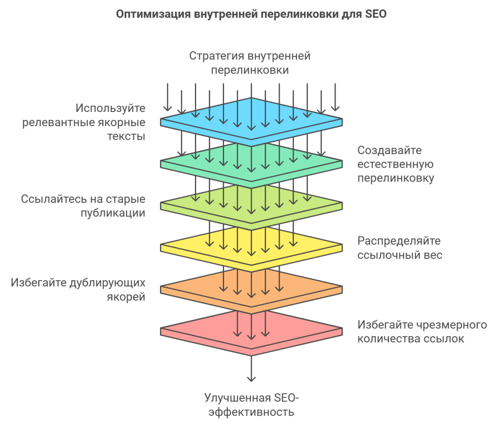 Оптимизация внутренней перелинковки для SEO