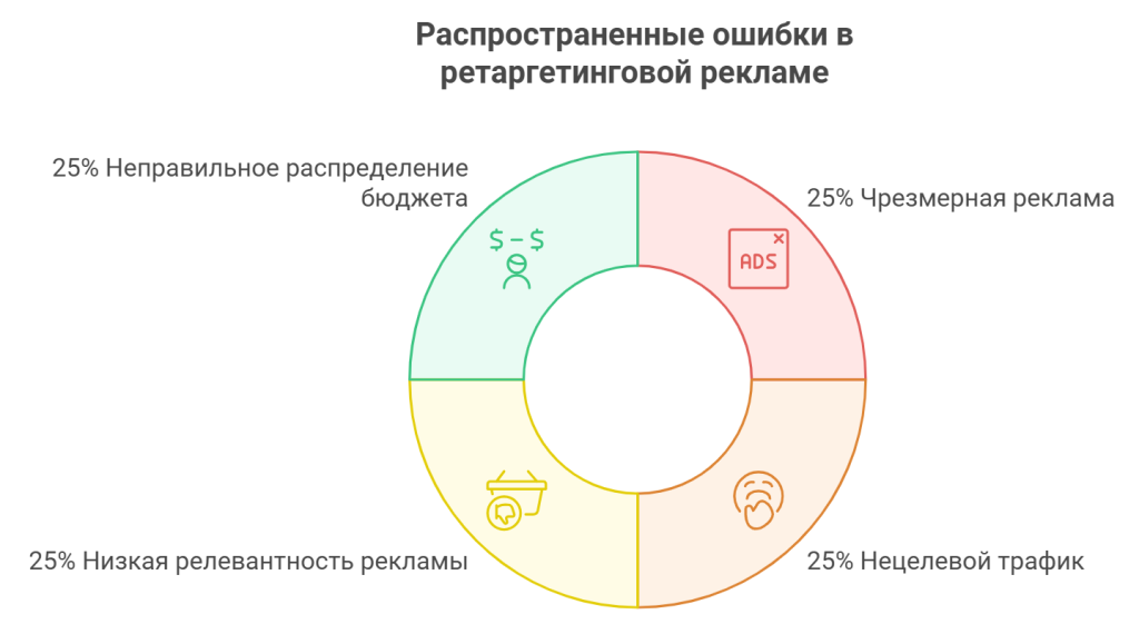 Распространенные ошибки в ретаргетинговой рекламе