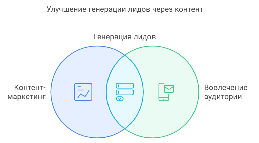 Улучшение генерации лидов через контент