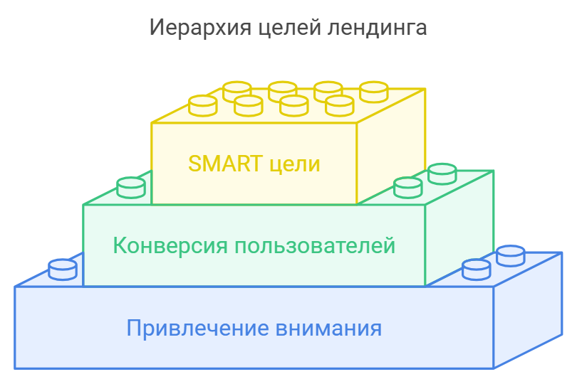 Иерархия целей лендинга