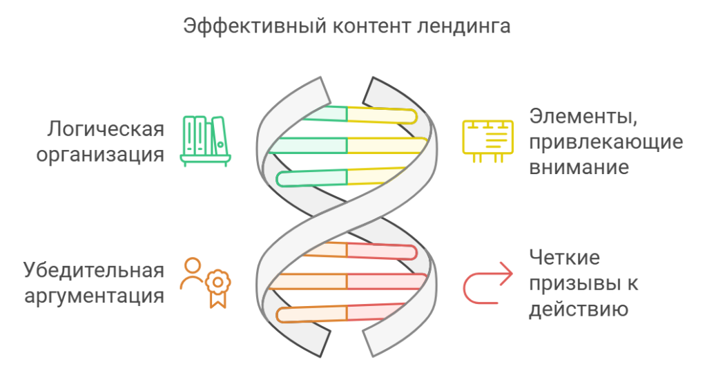 Эффективный контент лендинга