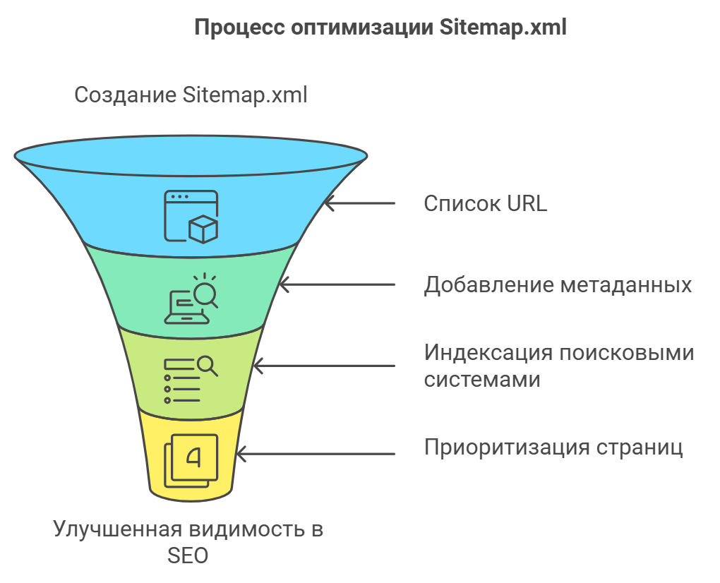 Процесс оптимизации Sitemap.xml