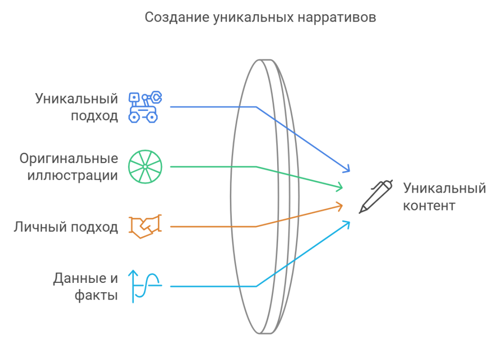 Создание уникальных нарративов