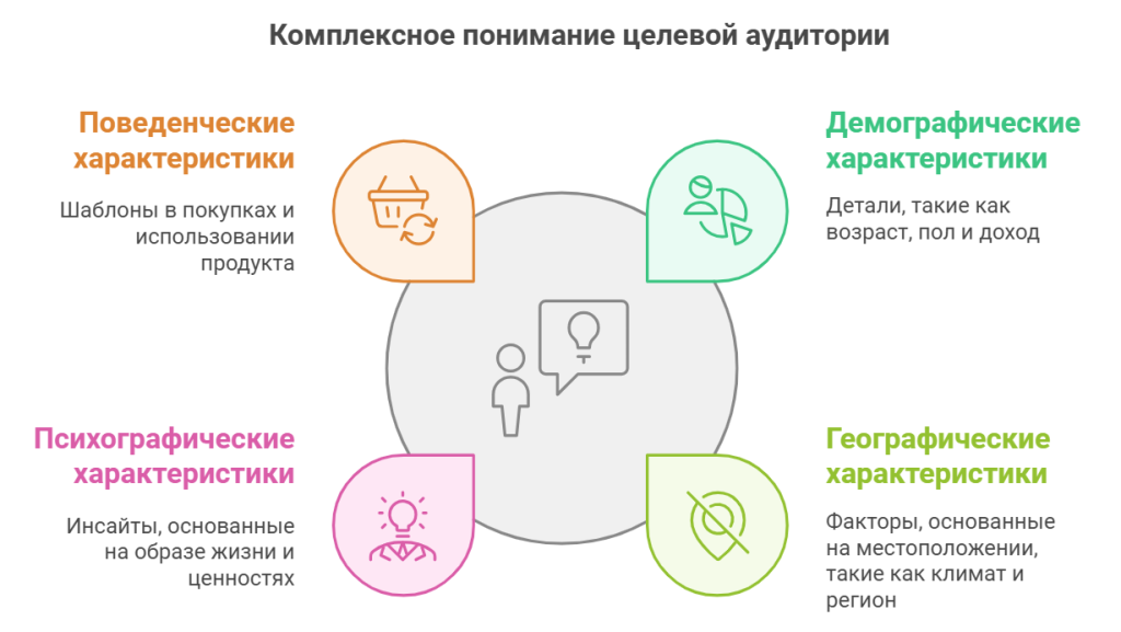 Комплексное понимание целевой аудитории