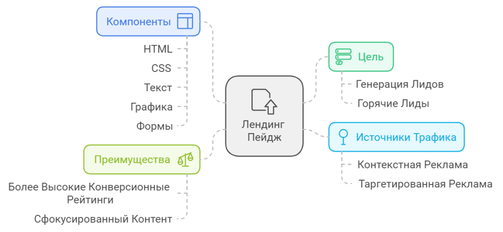 Задача лендинг-пейдж