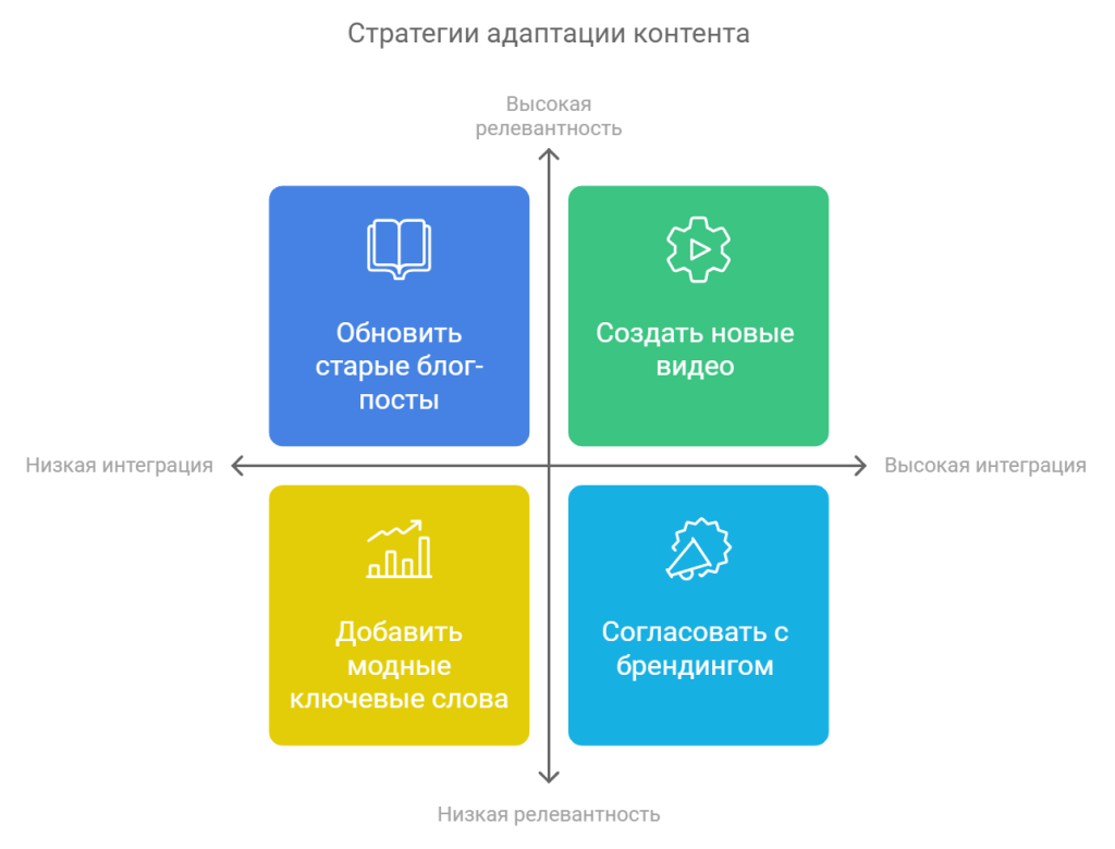 Стратегии адаптации контента