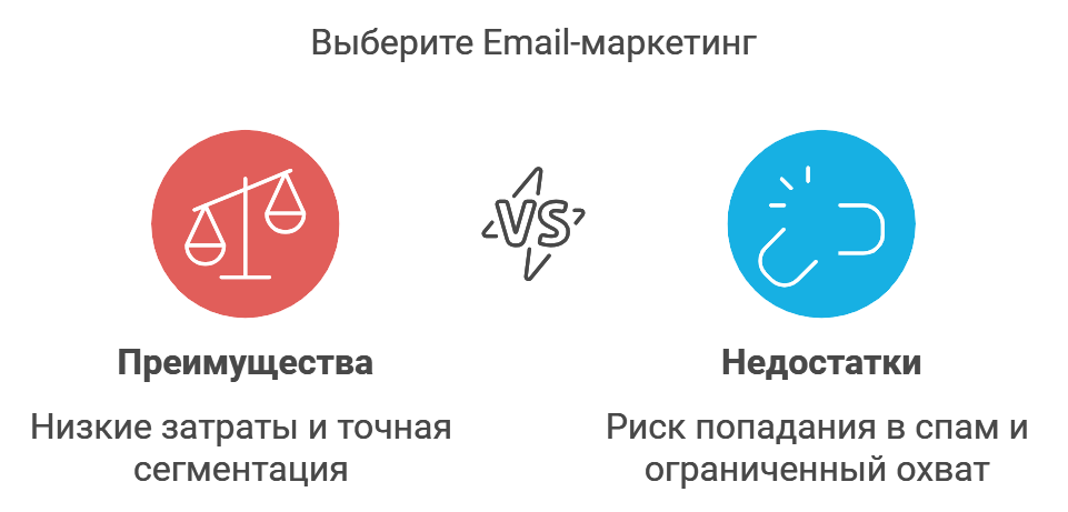 Выберите Email-маркетинг